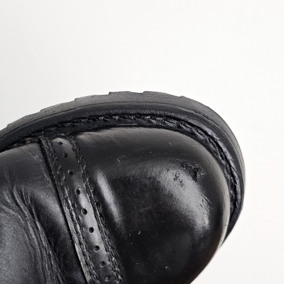 90\'s Corcoran 10” Field Combat Boots Men\'s 6M Black Genuine Leather Vibram USA main image 7